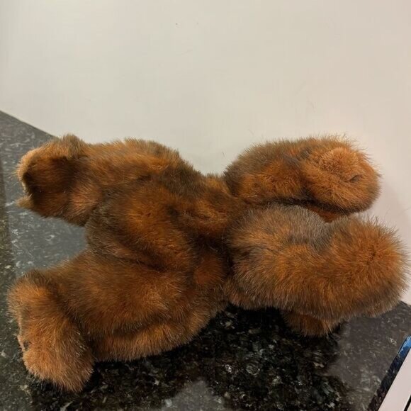 MJC International 1992 Plush Stuffed Vintage Brown Teddy Bear 12” - Picture 6 of 7